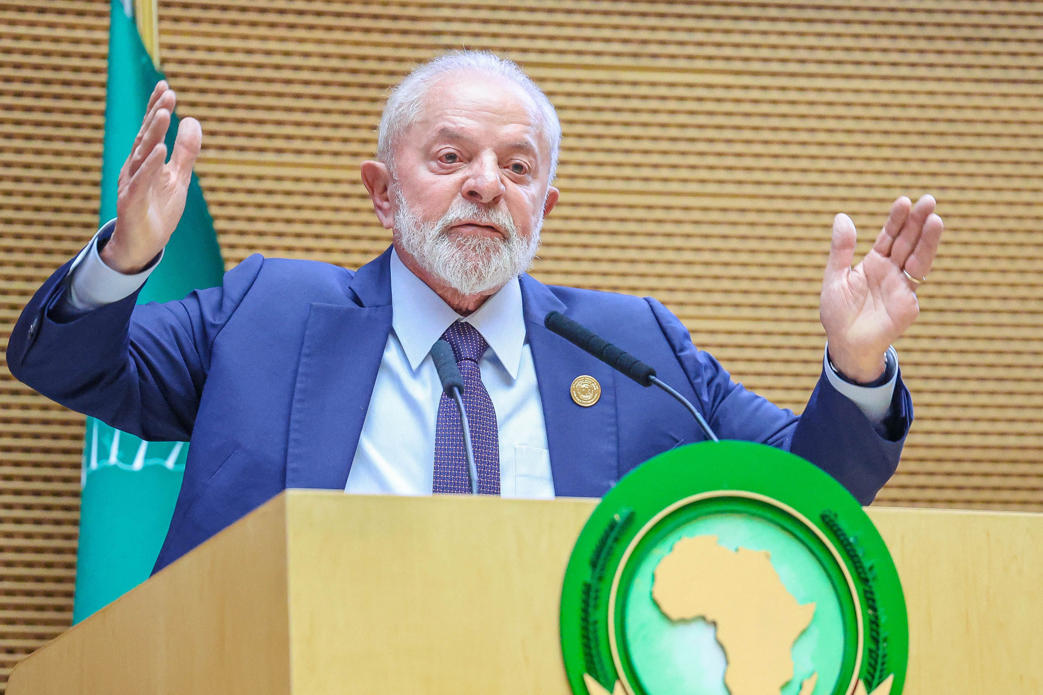 Declaração de Lula desagradou judeus e Israel/Crédito: RICARDO STUCKERT / BRAZILIAN PRESIDENCY / AFP Declaração de Lula desagradou judeus e Israel/Crédito: RICARDO STUCKERT / BRAZILIAN PRESIDENCY / AFP