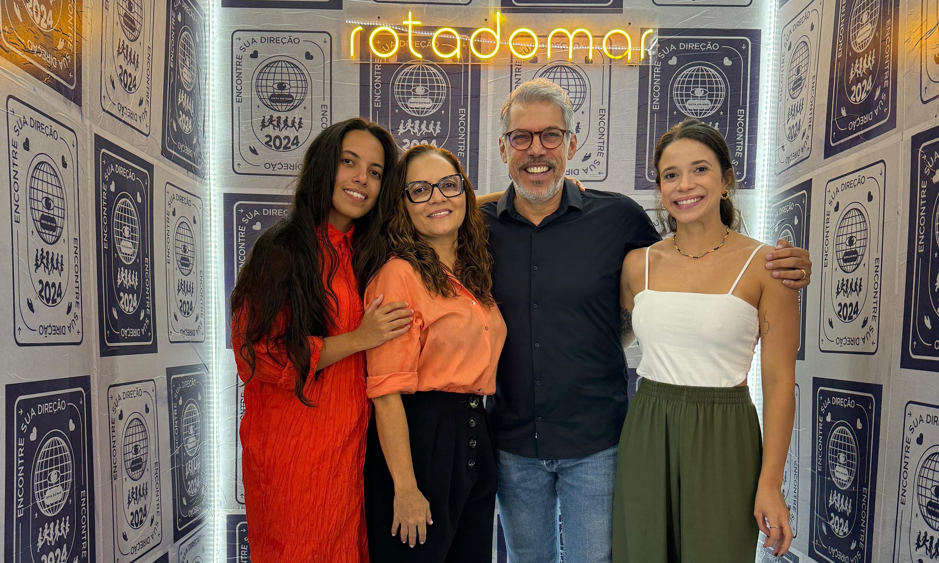 Na Rota do Mar, filhas de Arnaldo começaram como estagiárias. Hoje, tocam empresa/Divulgação Na Rota do Mar, filhas de Arnaldo começaram como estagiárias. Hoje, tocam empresa/Divulgação