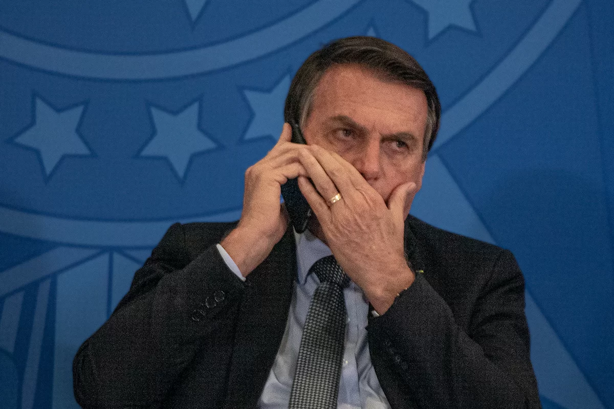 Bolsonaro foi alvo de uma operação da PF, intitulada de Tempus Veritatis, por fazer parte de uma articulação de tentativa de golpe./Crédito: Hugo Barreto/Metrópoles Bolsonaro foi alvo de uma operação da PF, intitulada de Tempus Veritatis, por fazer parte de uma articulação de tentativa de golpe./Crédito: Hugo Barreto/Metrópoles