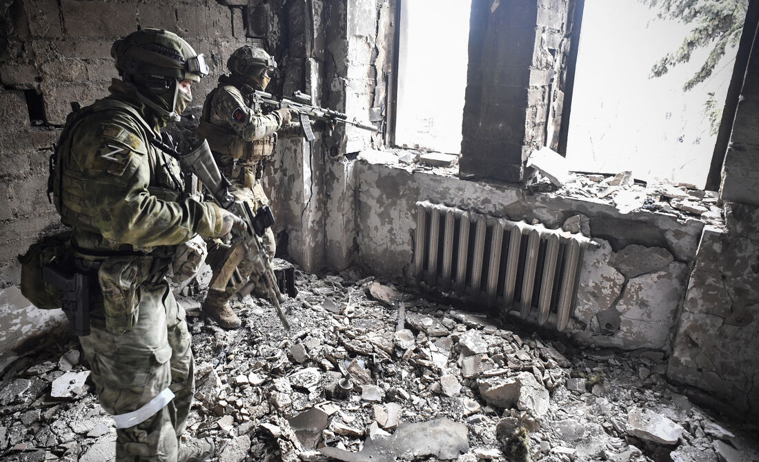 Forças russas assumiram o controle total de Avdiivka/foto: Alexander Nemenov / AFP