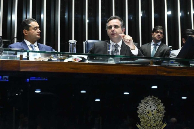 Para Pacheco, a declaração de Lula não representa o verdadeiro pensamento do presidente e não passou de uma "fala equivocada"/foto: Marcos Oliveira/Agência Senado Para Pacheco, a declaração de Lula não representa o verdadeiro pensamento do presidente e não passou de uma "fala equivocada"/foto: Marcos Oliveira/Agência Senado