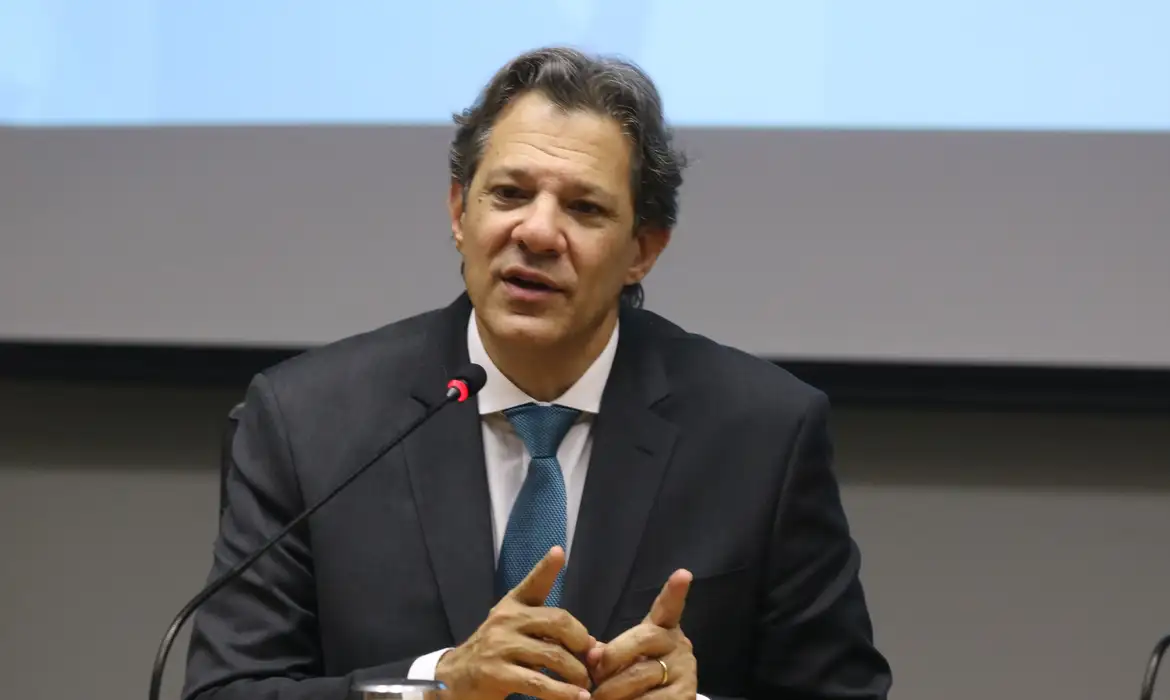 Informação foi anunciada pelo o ministro da Fazenda, Fernando Haddad, nesta quarta-feira (21)/foto: Valter Campanato/Agência Brasil Informação foi anunciada pelo o ministro da Fazenda, Fernando Haddad, nesta quarta-feira (21)/foto: Valter Campanato/Agência Brasil