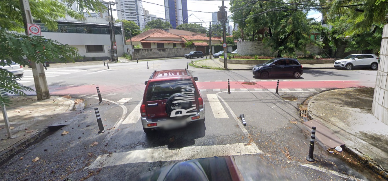 Rua Mizael Montenegro terá interdição/Foto: Google Maps