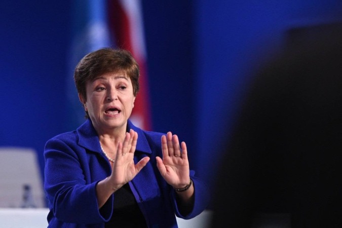 Para Kristalina Georgieva, trazer inflação de volta à meta é de especial importância para países de baixa renda atingidos de forma desproporcional pela alta dos preços/foto: Daniel LEAL / AFP Para Kristalina Georgieva, trazer inflação de volta à meta é de especial importância para países de baixa renda atingidos de forma desproporcional pela alta dos preços/foto: Daniel LEAL / AFP