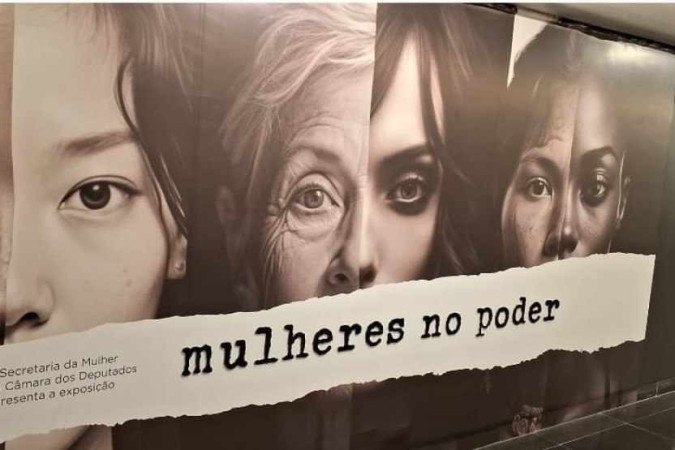 Exposição na Câmara irá lembrar a sub-representação feminina na política e pede o combate às fake news contra candidatas e o fim das candidatas "laranjas"/foto: Evandro Éboli/CB/DA.Press Exposição na Câmara irá lembrar a sub-representação feminina na política e pede o combate às fake news contra candidatas e o fim das candidatas "laranjas"/foto: Evandro Éboli/CB/DA.Press