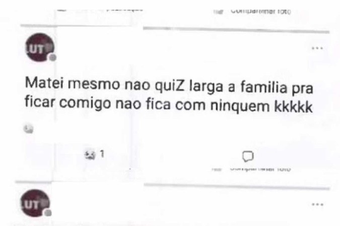 Mulher confessou o crime em uma rede social/foto: Reprodução/Redes sociais Mulher confessou o crime em uma rede social/foto: Reprodução/Redes sociais