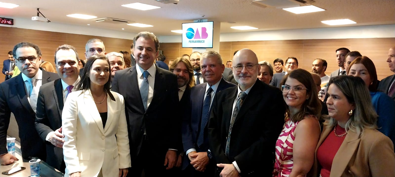 Prsisdente do TJPE foi até a sde da OAB/Foto: Divulgação Prsisdente do TJPE foi até a sde da OAB/Foto: Divulgação