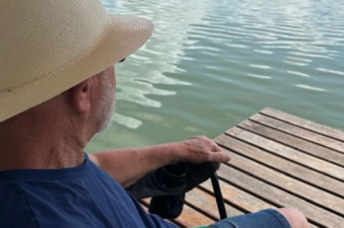 Em dia de folga, Lula pesca na Granja do Torto/Foto: Reprodução/Redes Sociais Em dia de folga, Lula pesca na Granja do Torto/Foto: Reprodução/Redes Sociais