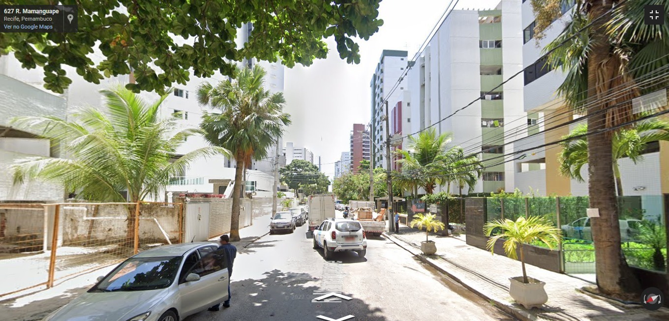 Rua Mamanguape fica em Boa Viagem/Foto: Google Maps