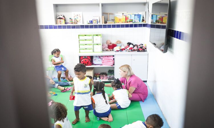 A Creche Escola Municipal da Imbiribeira, na Zona Sul, estava entre os compromissos assumidos pela gestão municipal, à época/Foto: Rodolfo Loepert/PCR