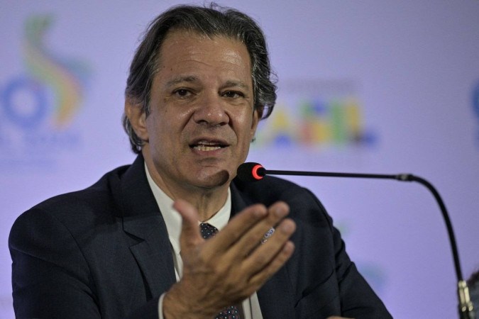 Haddad: projeto de lei trará uma versão mais focada do Perse - a proposta atual era pela extinção do programa/foto: AFP Haddad: projeto de lei trará uma versão mais focada do Perse - a proposta atual era pela extinção do programa/foto: AFP