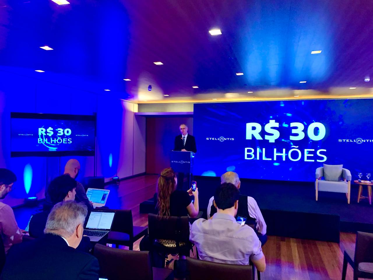 CEO Global da Stellantis, Carlos Tavares, afirma que investimento é o maior da indústria automotiva no Brasil/Pedro Ivo Bernardes CEO Global da Stellantis, Carlos Tavares, afirma que investimento é o maior da indústria automotiva no Brasil/Pedro Ivo Bernardes