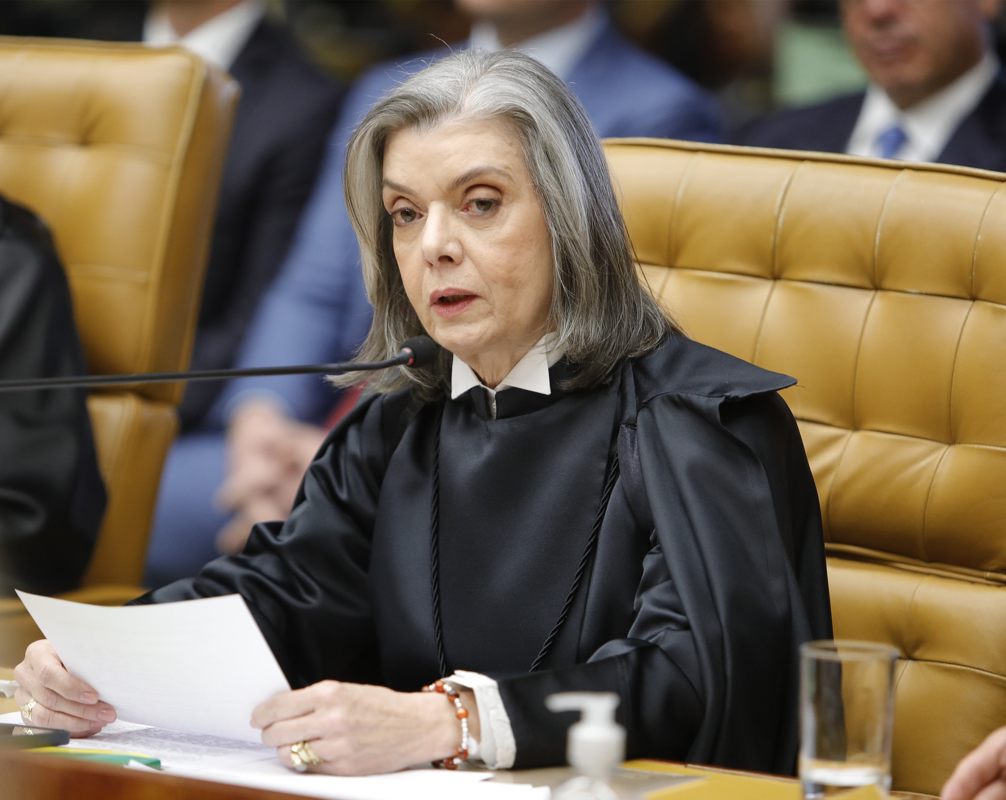 Cármen Lúcia é a única mulher a ocupar o cargo de ministra do STF atualmente/foto: Fellipe Sampaio/SCO/STF Cármen Lúcia é a única mulher a ocupar o cargo de ministra do STF atualmente/foto: Fellipe Sampaio/SCO/STF