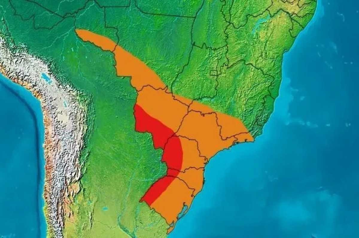 
Onda de calor deve atingir o Brasil em março