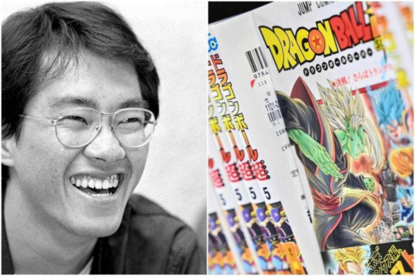 O criador dos quadrinhos e desenhos animados 'Dragon Ball', Akira Toriyama, morreu aos 68 anos/Crédito: STR / JIJI PRESS / AFP e RICHARD A. BROOKS / AFP