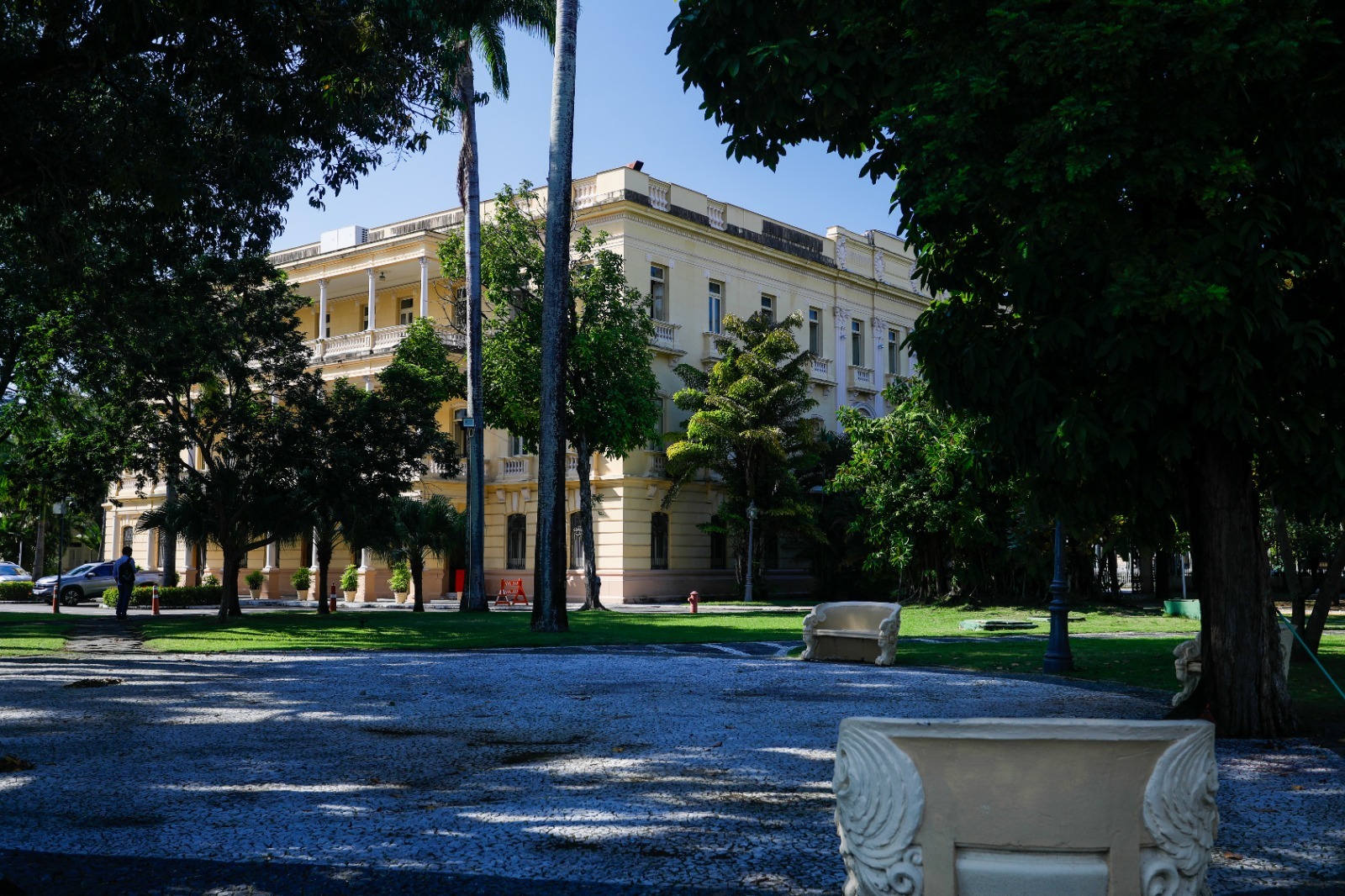 Palácio do Campo das Princesas fica no Recife/Foto: Miva Filho/Governo de Pernambuco Palácio do Campo das Princesas fica no Recife/Foto: Miva Filho/Governo de Pernambuco