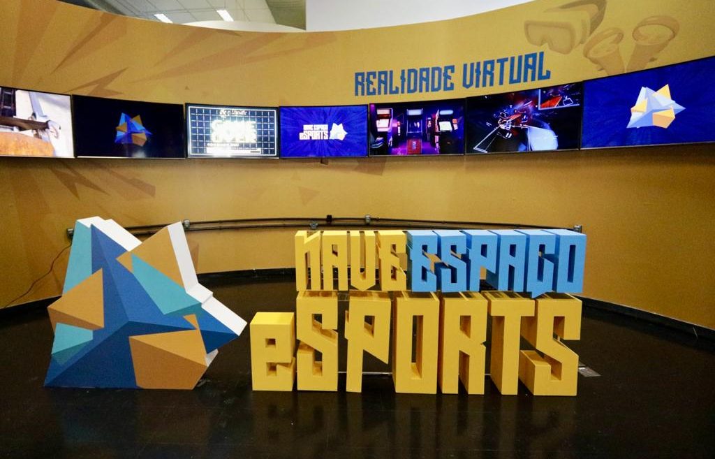 Espaço destinado a esportes eletrônicos é localizado dentro da Nave do Conhecimento do Estádio do Engenhão/Foto: Beth Santos/Prefeitura do Rio