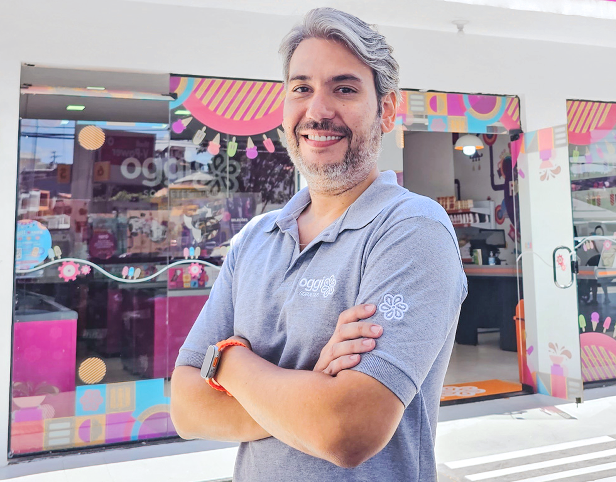 Sócio-fundador da Oggi Sorvetes, Rodrigo Mauad diz que expansão no mercado nordestino já era um sonho antigo/Divulgação Sócio-fundador da Oggi Sorvetes, Rodrigo Mauad diz que expansão no mercado nordestino já era um sonho antigo/Divulgação
