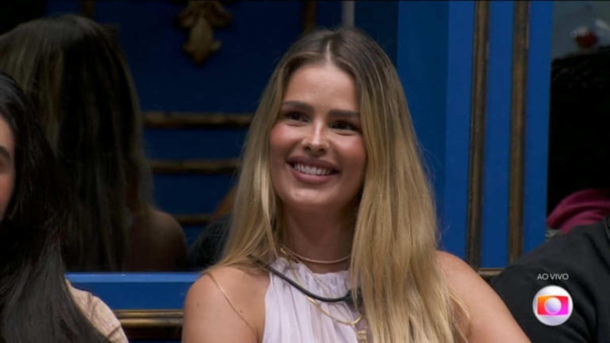 Yasmin Brunet foi a décima segunda eliminada do BBB 24/Foto: Reprodução/Globo