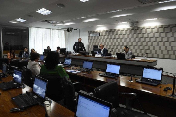 Relatório do projeto foi feito pelo senador Jorge Kajuru/foto: Roque de Sá/Agência Senado Relatório do projeto foi feito pelo senador Jorge Kajuru/foto: Roque de Sá/Agência Senado