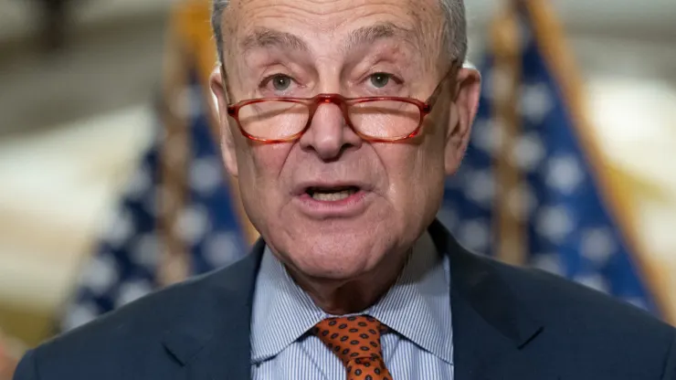 Líder democrata no Senado dos Estados Unidos, Chuck Schumer/foto: Saul Loeb | AFP | Getty Images