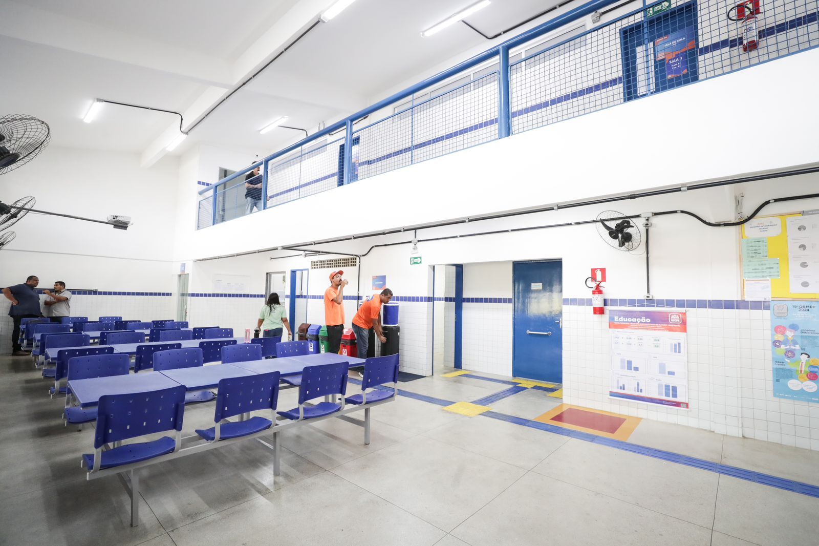 Escola foi entregue depois de  reforma/Foto: Prefeitura do Recife