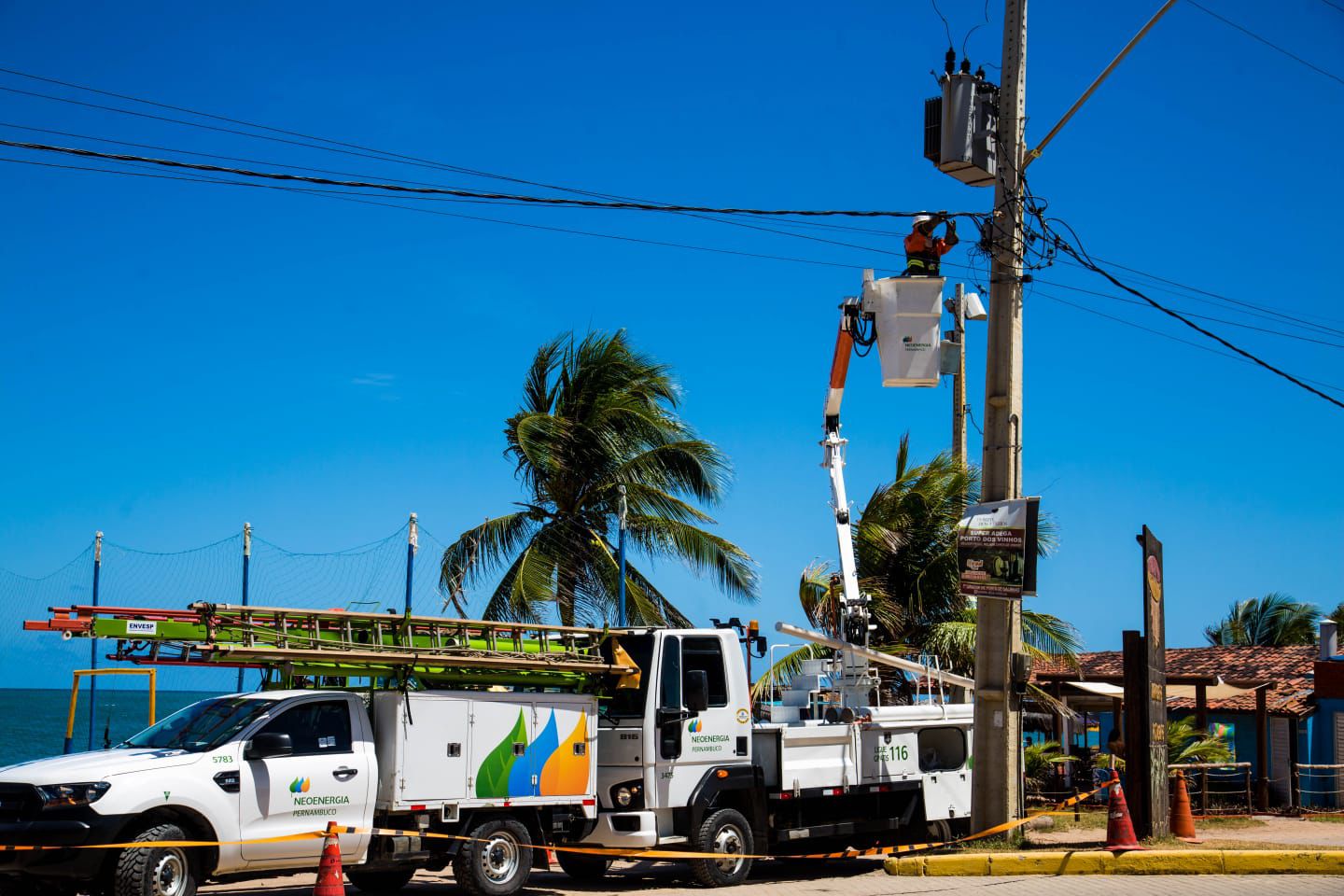 Ao todo foram montadas 550 equipes aptas a atuar em ocorrência relacionada à falta de energia elétrica/Foto: Divulgação