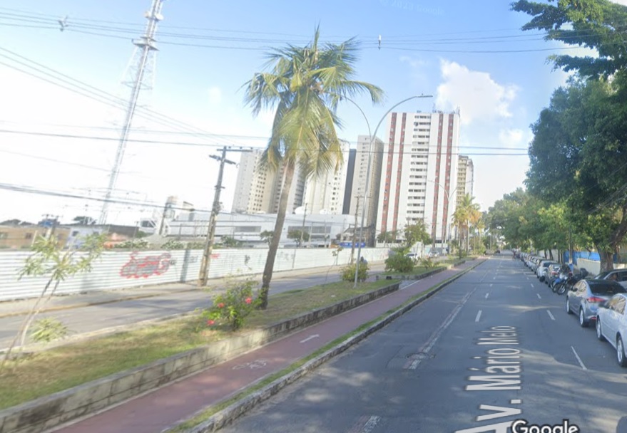 Avenida M&aacute;rio Melo fica em Santo Amaro/Foto: Google Maps
