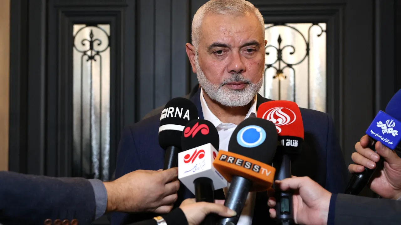L&iacute;der do Hamas, Ismail Haniyeh/foto: Minist&eacute;rio das Rela&ccedil;&otilde;es Exteriores do Ir&atilde;/AFP