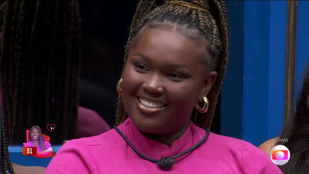 Raquele foi a décima terceira eliminada do BBB 24/Foto: Reprodução/Globo