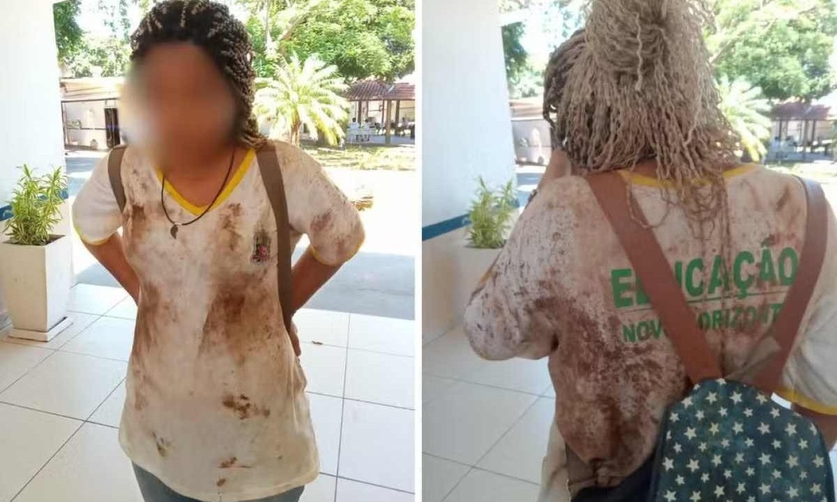 Mãe da vítima denunciou o episódio à polícia e relatou que a filha sofreu agressões e xingamentos racistas/foto: TV Globo / Reprodução Mãe da vítima denunciou o episódio à polícia e relatou que a filha sofreu agressões e xingamentos racistas/foto: TV Globo / Reprodução