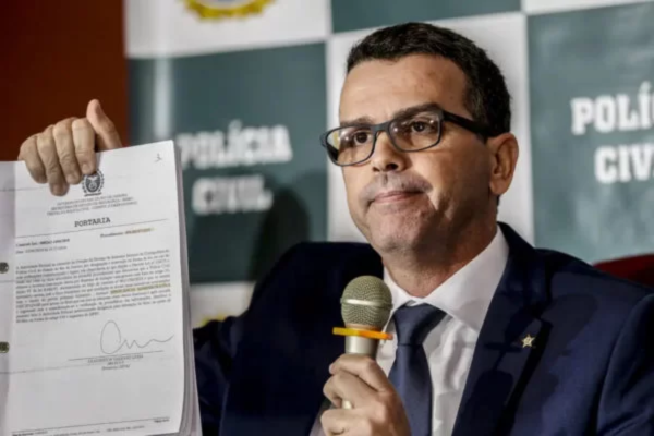 Rivaldo Barbosa era chefe da Polícia Civil do Rio de Janeiro na época do assassinato de Marielle Franco/Crédito: Fernando Frazão/Agência Brasil Rivaldo Barbosa era chefe da Polícia Civil do Rio de Janeiro na época do assassinato de Marielle Franco/Crédito: Fernando Frazão/Agência Brasil