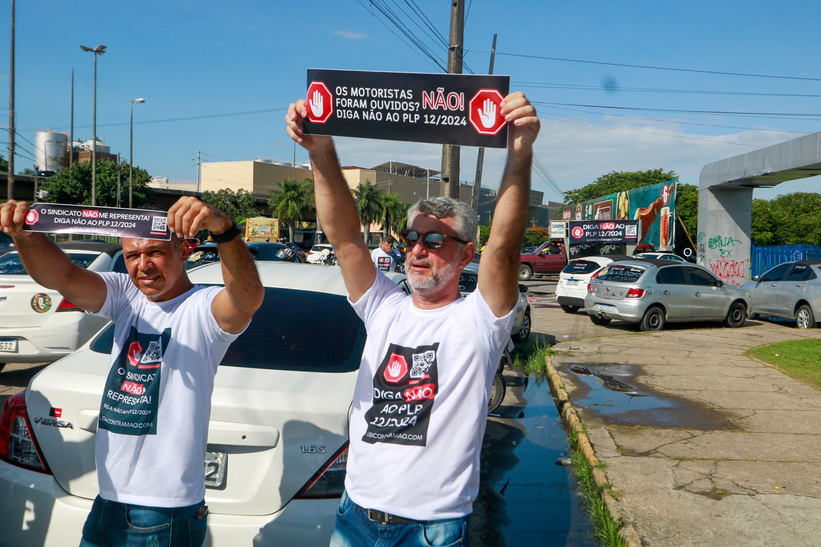 Motoristas de aplicativo criticam projeto de lei 