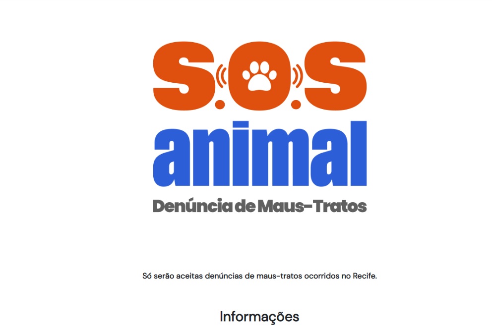 SOS Animal está no Conecta Recife/Foto: Reprodução SOS Animal está no Conecta Recife/Foto: Reprodução
