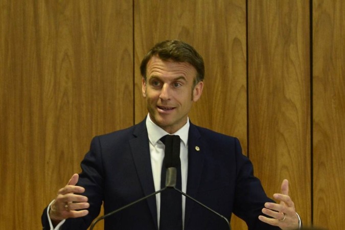 Macron: "Somos todos loucos porque fazemos acordos comerciais hoje como fazíamos há 20 anos"/foto: Marcelo Ferreira/CB/D.A Press Macron: "Somos todos loucos porque fazemos acordos comerciais hoje como fazíamos há 20 anos"/foto: Marcelo Ferreira/CB/D.A Press