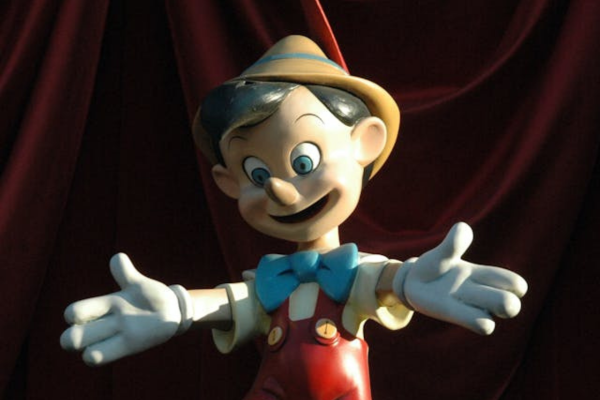 Pinóquio é um personagem amplamente conhecido mundialmente pela ''mentira''/Crédito: Pexels Pinóquio é um personagem amplamente conhecido mundialmente pela ''mentira''/Crédito: Pexels
