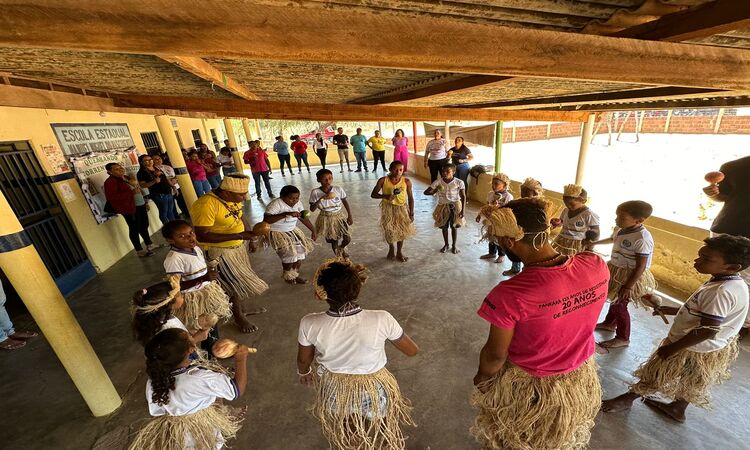 A abertura oficial do Idheathon acontecerá às 14h00 da terça-feira (02) com apresentações culturais típicas dos povos da região/Foto: Fernando Pankará A abertura oficial do Idheathon acontecerá às 14h00 da terça-feira (02) com apresentações culturais típicas dos povos da região/Foto: Fernando Pankará