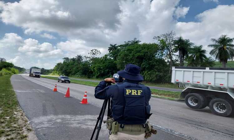 A infração mais verificada foi o excesso de velocidade, com 442 imagens de veículos cometendo essa infração/Foto Divulgação/PRF-PE A infração mais verificada foi o excesso de velocidade, com 442 imagens de veículos cometendo essa infração/Foto Divulgação/PRF-PE