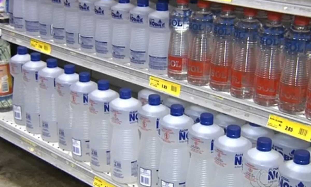 Álcool 70%/foto: Reprodução Álcool 70%/foto: Reprodução