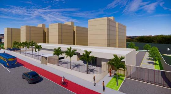 O Viva Olinda Condomínio Clube é um empreendimento residencial que prevê a construção de 320 apartamentos/Foto: Reprodução/RIV O Viva Olinda Condomínio Clube é um empreendimento residencial que prevê a construção de 320 apartamentos/Foto: Reprodução/RIV