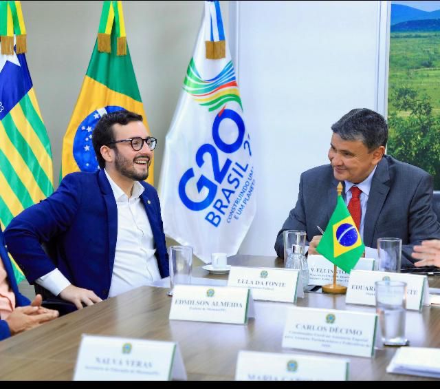 Lula da Fonte se reuniou com Wellington Dias/Foto: Divulgação