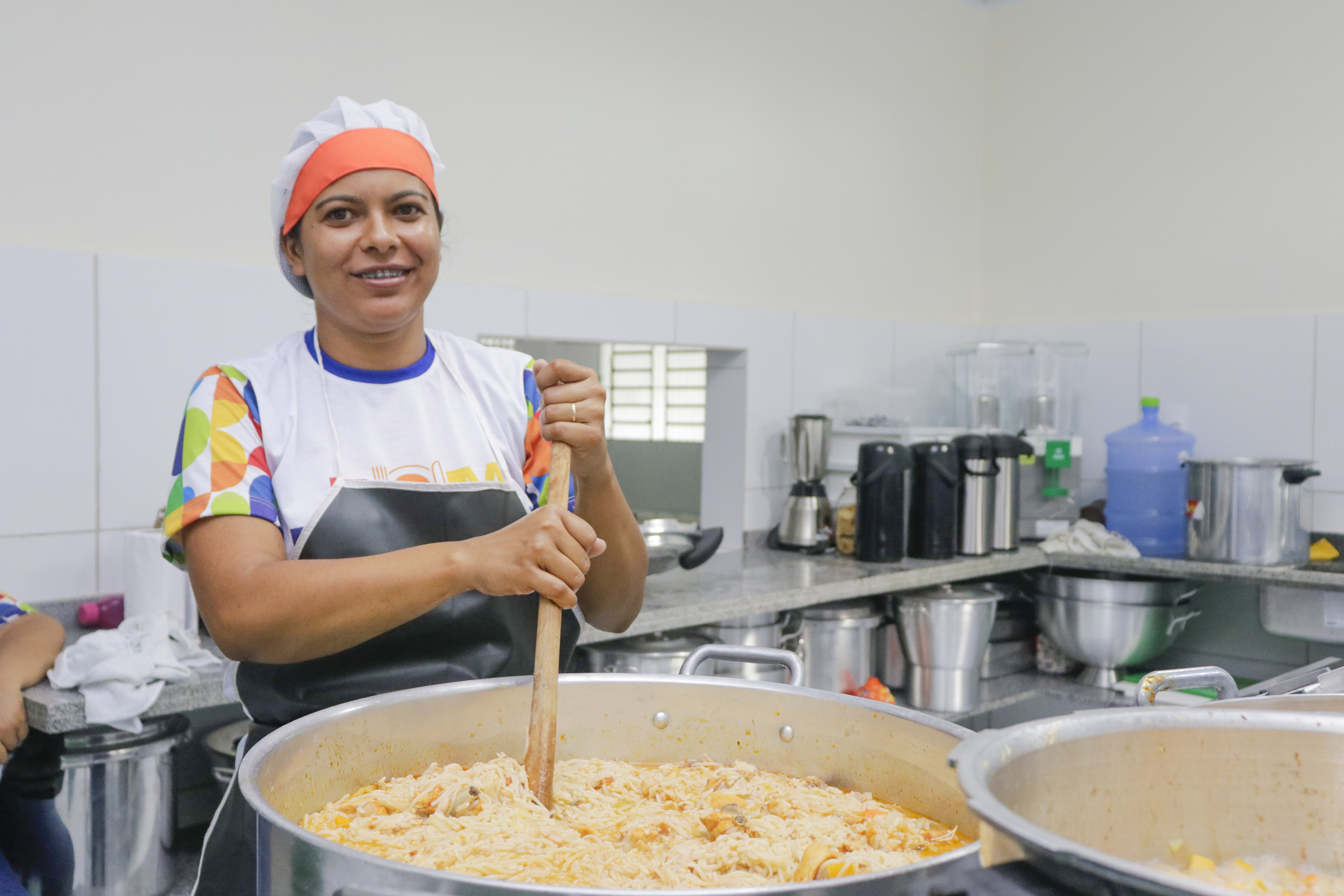As atividades das Cozinhas Comunitárias vão além de assegurar uma refeição saudável para pessoas em vulnerabilidade/Foto: Divulgação/SAS