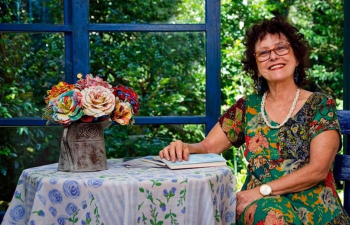 Escritora Roseana Murray agradece à equipe do hospital em mensagem publicada nas redes sociais/Crédito: Divulgação Escritora Roseana Murray agradece à equipe do hospital em mensagem publicada nas redes sociais/Crédito: Divulgação