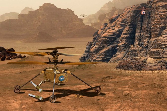 A Nasa tem feito esforços para determinar a história de Marte/foto: NASA/JPL-Caltech
