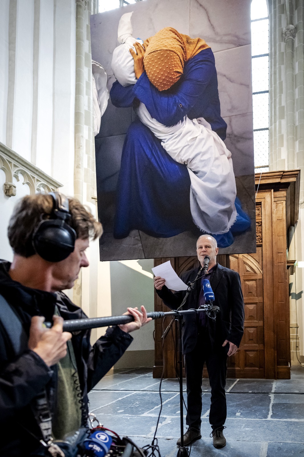 Foto de Mohammed Salem venceu o World Press Photo of the Year/Foto: ROBIN VAN LONKHUIJSEN / ANP / AFP Foto de Mohammed Salem venceu o World Press Photo of the Year/Foto: ROBIN VAN LONKHUIJSEN / ANP / AFP