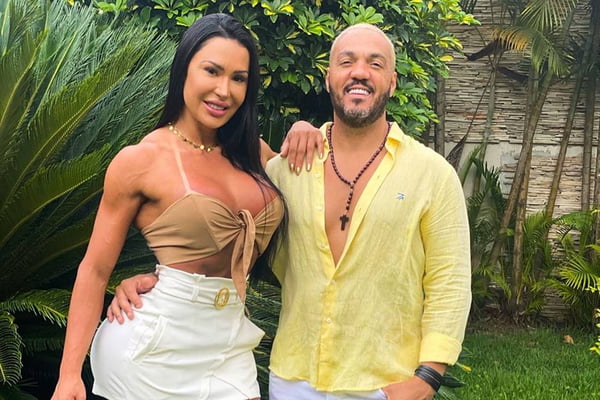 Gracyanne Barborsa e Belo/foto: Reprodução/Instagram Gracyanne Barborsa e Belo/foto: Reprodução/Instagram