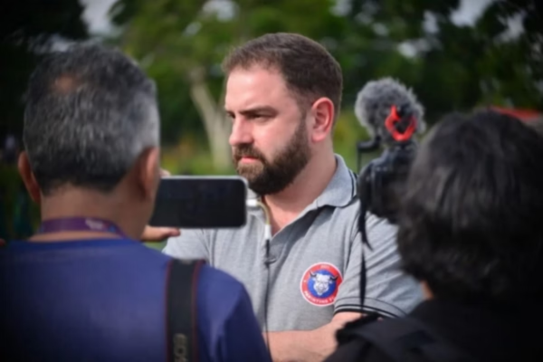 A piada homofóbica foi em relação ao time do São Paulo/Crédito: Reprodução / Rede Social A piada homofóbica foi em relação ao time do São Paulo/Crédito: Reprodução / Rede Social