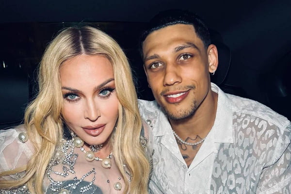 Madonna e Josh Popper/foto: Reprodução/Instagram Madonna e Josh Popper/foto: Reprodução/Instagram