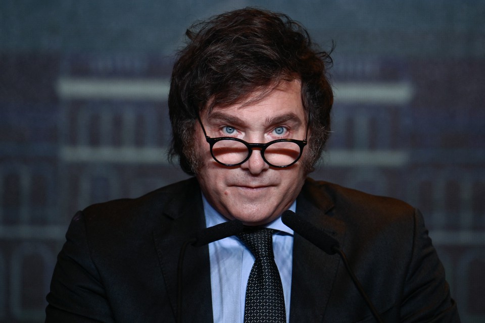 Javier Milei, presidente da Argentina/Foto: Luis ROBAYO / AFP Javier Milei, presidente da Argentina/Foto: Luis ROBAYO / AFP