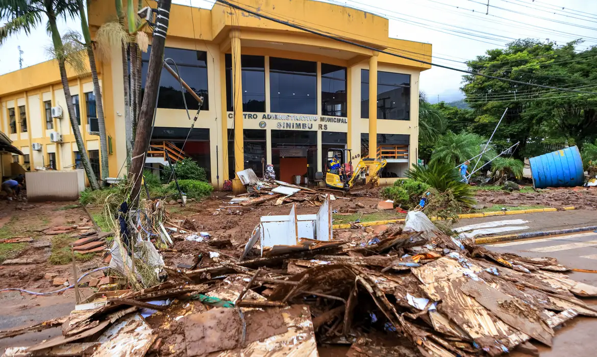 Autoridades afirmam que essa é o pior desastre climático da história do Rio Grande do Sul/Foto: Gustavo Mansur/Palácio Piratini Autoridades afirmam que essa é o pior desastre climático da história do Rio Grande do Sul/Foto: Gustavo Mansur/Palácio Piratini